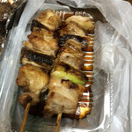 やきとり 静 - ネギマ