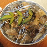 日の出 - 鍋で頂く蛤