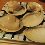 日の出 - 別オーダーの焼はまぐり（８年物）