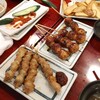 加賀屋 - ぼんじり、つくね、ポテトフライ