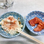 ゆたか食堂 - 明太ポテサラにすると美味しい！