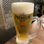 金町製麺 - ザ・プレミアム・モルツ（生）450円
