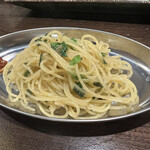 金町製麺 - 大葉のペペロンチーノ　430円