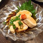 金町製麺 - あん肝ポン酢