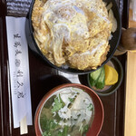 利久庵 - カツ丼　並盛