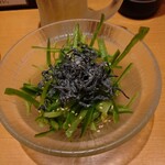 ほていちゃん - 塩昆布ピーマン