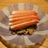 炎水 - （冷）せいご蟹と鳴門の若布