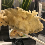 讃岐うどん 白庵 - 茄子天、にゅ～～ん！