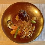 宮古牛鉄板焼 ユキシオステーキ - アグー豚、ハンバーグ、焼き野菜