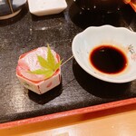 Sengyo Shunsai Yoshi - 鯛お刺身　オマケでいただきました♪