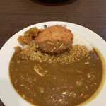 CoCo壱番屋 - 料理写真:チキン煮込み+ハムカツ911円