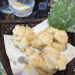 金沢まいもん寿司 - 白子の天ぷら