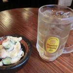 ダイニング味遊 - お通し/ハイボール