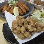 元祖スタミナ鉄板美野島亭 - おつまみ　鶏軟骨唐揚げ　550円　チキンバー(10本)４５０円