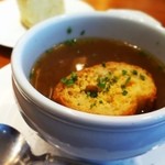 ビストロ ウエシマ - 焦がし玉ねぎのスープ
