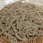 地粉や - 微粉メインのきれいなお蕎麦です。