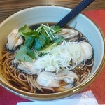 ながめ 勘右衛門 - 牡蠣蕎麦1500円