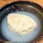 地粉や - そばがきです。