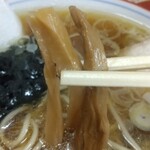 支那ソバ かづ屋 - メンマ