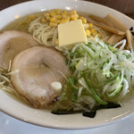 麺匠 大黒 - 塩バターラーメン あっさり 細麺 中盛 880円^ ^ 応援してます♪