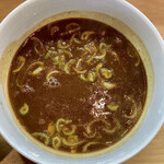 極太めん　ひでまる - 熱々のカレーつけ汁