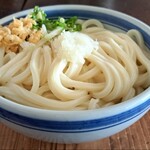 善通寺・四國館 - しょうゆかけうどん(熱 大)