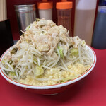 ラーメン二郎 - ラーメン　カラメ以外全マシマシ