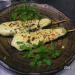 別天地 - 新ﾒﾆｭｰ☆茄子のチーズ田楽