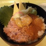 土浦魚市場 - 2013/05追加： 三色丼 １，０００円