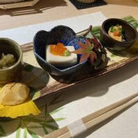 梅田 鮨 個室 みや川 - 秋らしく美しい前菜5品