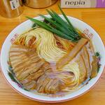 中華そば専門店 笠北 - 笠岡らーめん 並盛 (税込)700円 (2022.11.19)