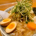 丸源ラーメン - 熟成醤油 野菜肉そば