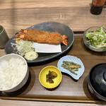 Uoriki Shokudou - 大海老フライ定食