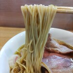 中華そば 深緑 - 麵リフト ♪