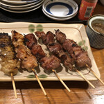 Yakitori Mumu - やきとりおまかせ5本セット
