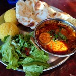 タンドールバル カマルプール - カマルランチ エビとナス