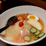 焼肉菜包 朴然 - 盛岡冷麺ハーフ　６０５円