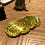 Peter Luger Steak House Tokyo - 来店記念のコインチョコ