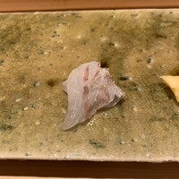 赤坂 鮨 ふくなが - 平目 塩