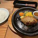 ステーキハウスB＆M - ハンバーグステーキL