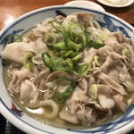 そば茶屋 吹上庵 - 黒豚うどん