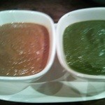 イーマサラ - キーマカレーとサグチキンカレー。