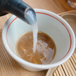 naritaya - 蕎麦湯