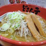 どさん子 - 味噌ラーメン　赤練