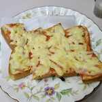 キムラヤ - ハムチーズオープントースト
