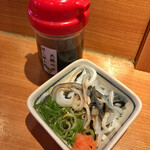 赤垣屋 - ふぐ皮ぽん酢290円