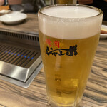 焼肉 ジャンボ - 生ビール