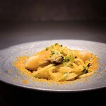 TOSAGE - 帆立と唐墨のペペロンチーノ