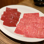 焼肉 ジャンボ - ハツとザブトン