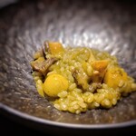 TOSAGE - お米の粒が美味しくて、銀杏もいい役割を担ってました。